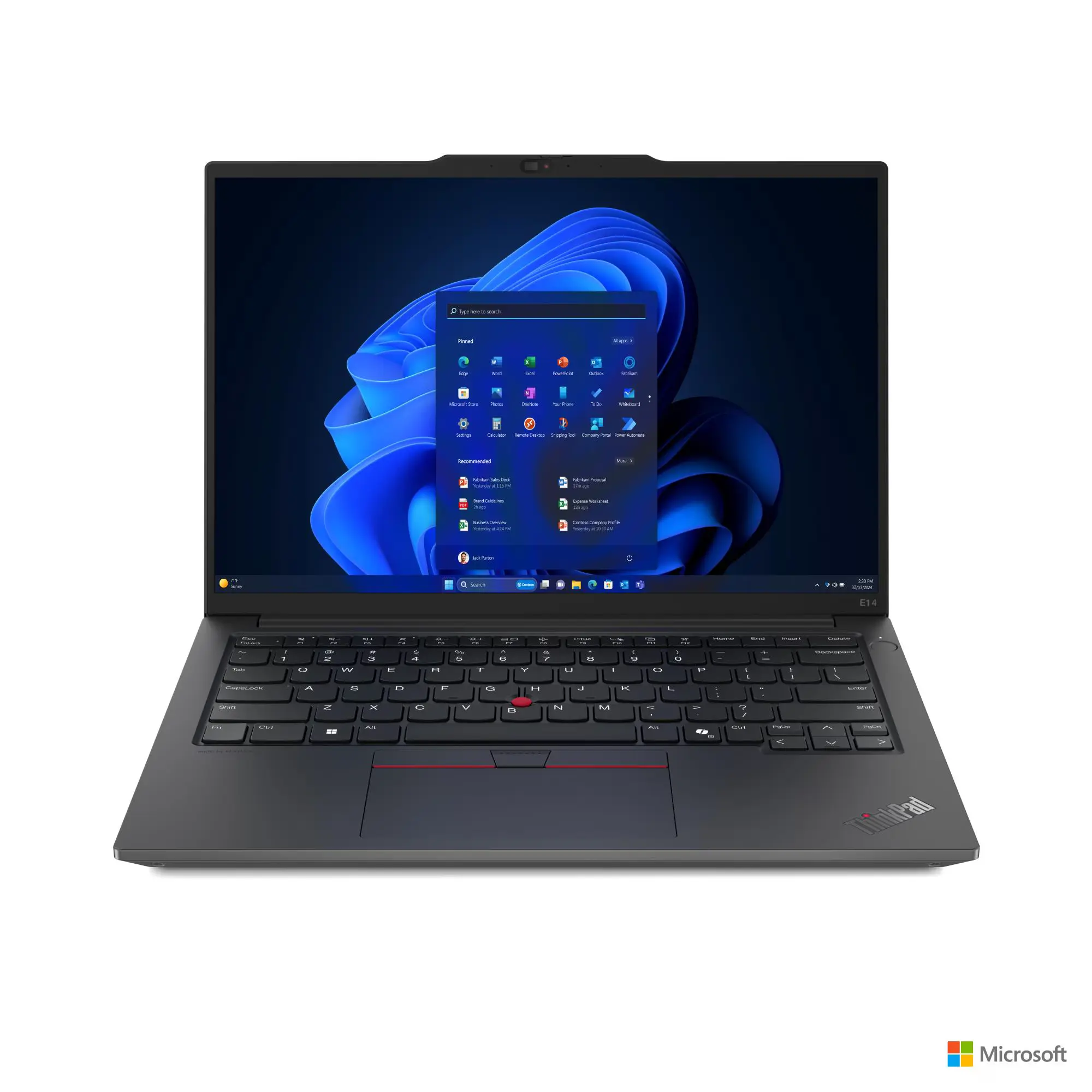 Lenovo ThinkPad E14 Gen 6 Laptop, 14" WUXGA IPS Display, Intel Core Ultra 7 155H, 16GB RAM, 512GB SSD, Intel Arc Graphics, Backlit Eng-Arab Keyboard, FreeDOS, Black | 21M7S0BB00