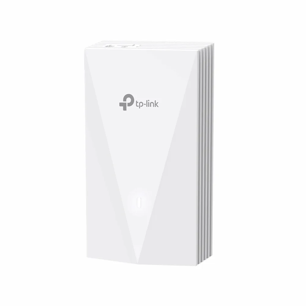 TP-Link EAP655 AX3000 Wall Plate WiFi 6 Access Point, Multiple Gigabit Ports, Secure Guest Network, PoE Support
