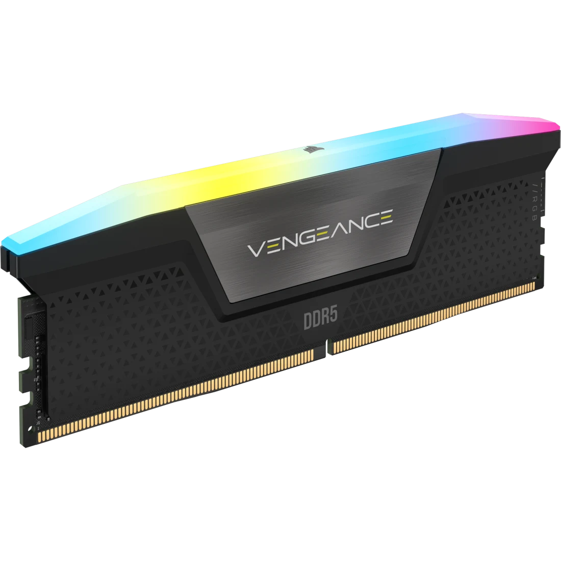 CORSAIR VENGEANCE RGB 32GB (2x16GB) DDR5 Desktop Memory Kit, 6400MHz Memory Speed, 36-48-48-104 CAS Latency, Intel XMP 3.0, 1.40 Voltage, 288 Pin, Dynamic Multi-Zone RGB, Black | CMH32GX5M2B6400C36