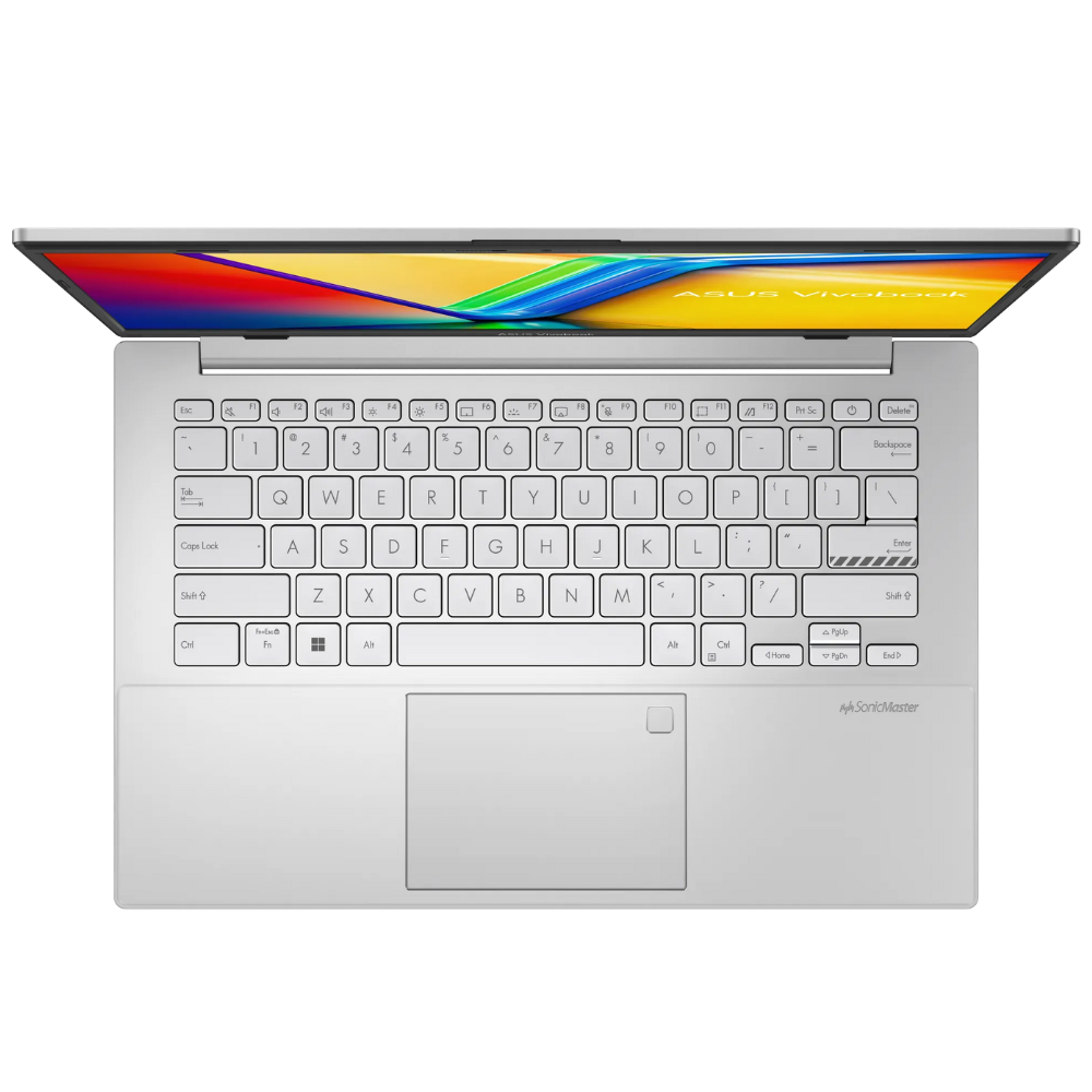 ASUS Vivobook Go 14 Laptop, 14.0" FHD Nano Edge Display, Intel Core i3-N305, 8GB DDR4 RAM, 256 GB SSD, Intel Iris Xe Graphics, ENG-ARB Keyboard, Windows 11 | E1404GA-NK039W