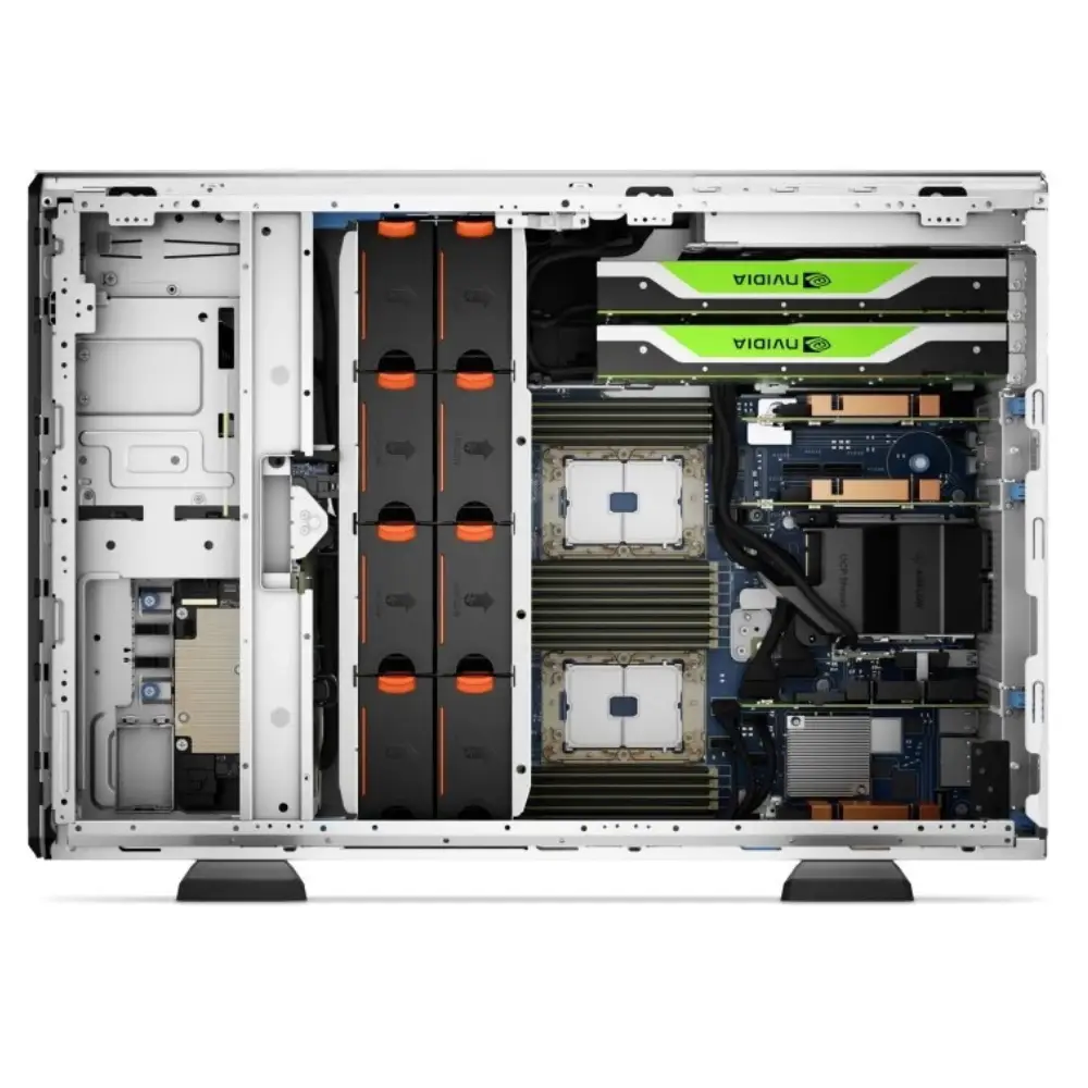 Dell PowerEdge T550 Tower Server, Intel Xeon Silver 4309Y 2.8GHz 8-Core/16-Thread, 16GB DDR4, 2.4TB 10K RPM SAS HDD, Hot-plug, 3-Year ProSupport