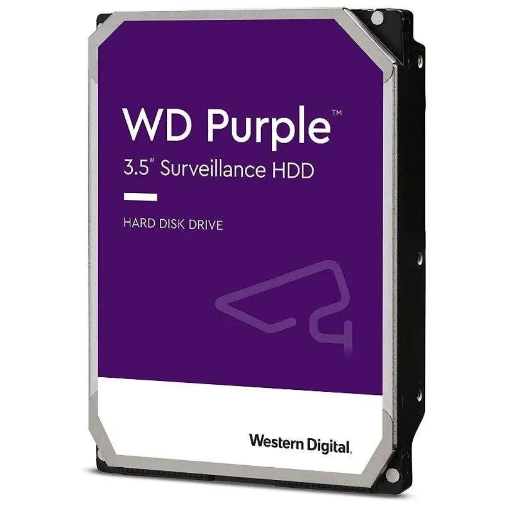 Western Digital Purple 10TB Surveillance HDD, 7200 RPM, SATA 6 Gb/s, 3.5", 265MB Cache