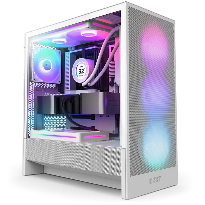 Gaming PC BlancNova White Edition Ryzen 7 9800X3D, RX 9070 XT 16GB, 32GB DDR5 6000MHz, 2TB NVMe SSD, 850W PSU – 4K Gaming & Streaming