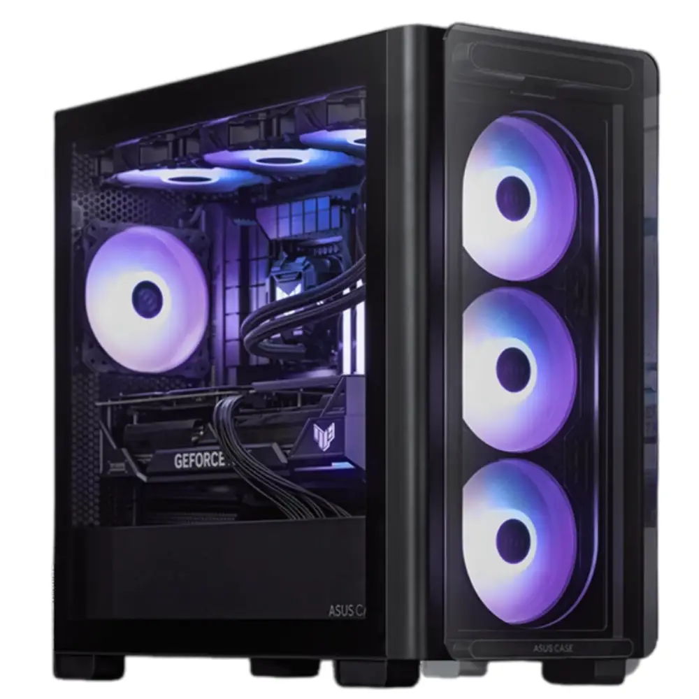Gaming PC PhantomByte – Intel Core i7-14700F, RTX 5060 Ti 16GB, 32GB DDR5 6000MHz, 1TB NVMe SSD, AIO Liquid Cooler, 850W PSU, RGB Case