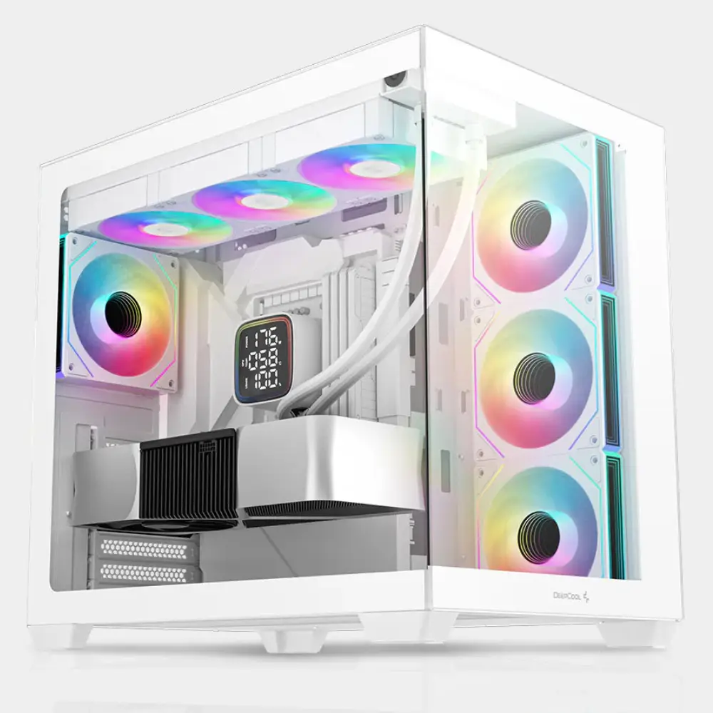 Gaming PC PowerCore Ultra Ryzen 9 9900X3D, RTX 5070 OC 12GB GDDR7, 32GB DDR5, 1TB NVMe SSD, 360mm AIO, 850W PSU, Wi-Fi 6E – Flagship Desktop for Gamers & Creators