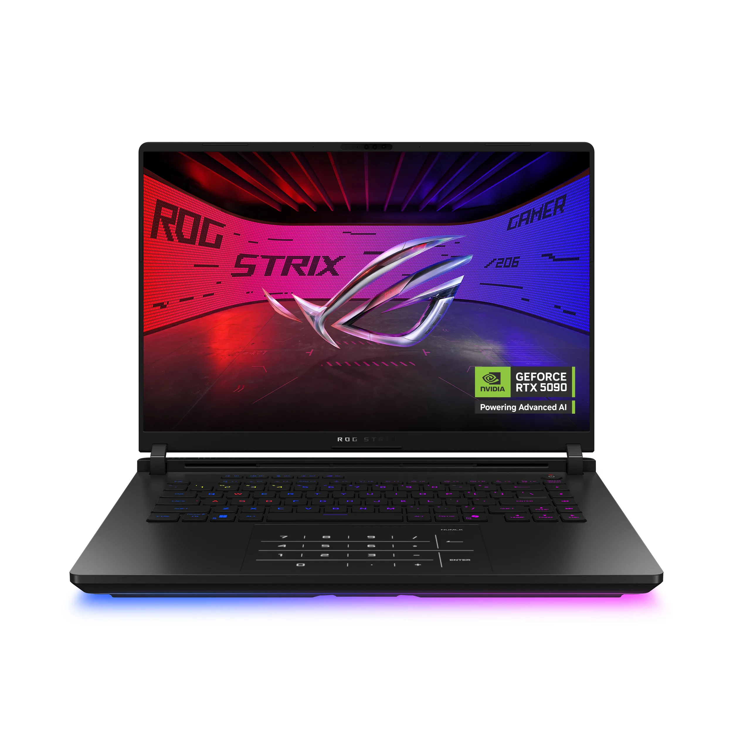 ASUS ROG STRIX SCAR 16, Intel Ultra 9 275HX, 32GB RAM, 1TB SSD, 16" WQXGA 240Hz, 24GB NVIDIA RTX 5090, Win 11 Home, Eng-Arb Keyboard, Black | G635LX-S5008W