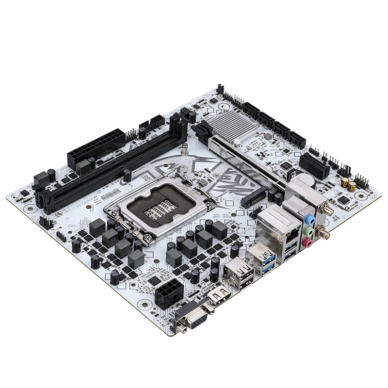 Colorful BATTLE-AX B760M-T WIFI V21A Micro-ATX Motherboard | DDR5 Ready, PCIe 4.0 M.2, HDMI+VGA, USB 3.2, ARGB Lighting, iGame Center Control