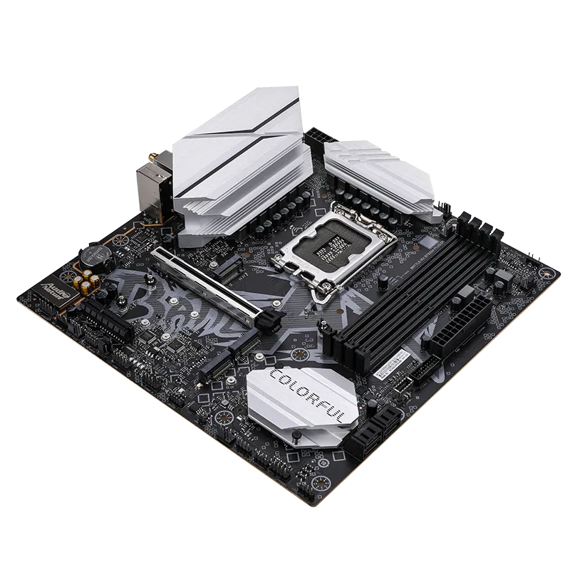 Colorful BATTLE-AX B760M-PLUS WIFI D5 V20 Micro-ATX Motherboard | DDR5 Support, 12+1+1 Power Phase, Triple PCIe 4.0 M.2, USB 3.2 Type-C, 2.5G LAN, WiFi 6 & Bluetooth 5.2, ARGB Sync