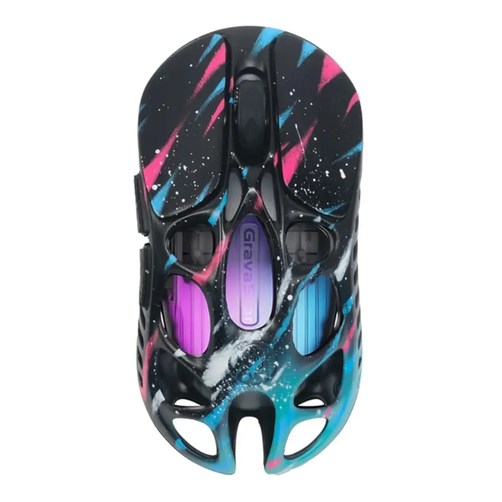 GravaStar Mercury XPro Wireless Gaming Mouse, Special Edition, 8K Dongle, 16,000 DPI, RGB Lighting, Ergonomic Design, PC & Mac Compatible – Black