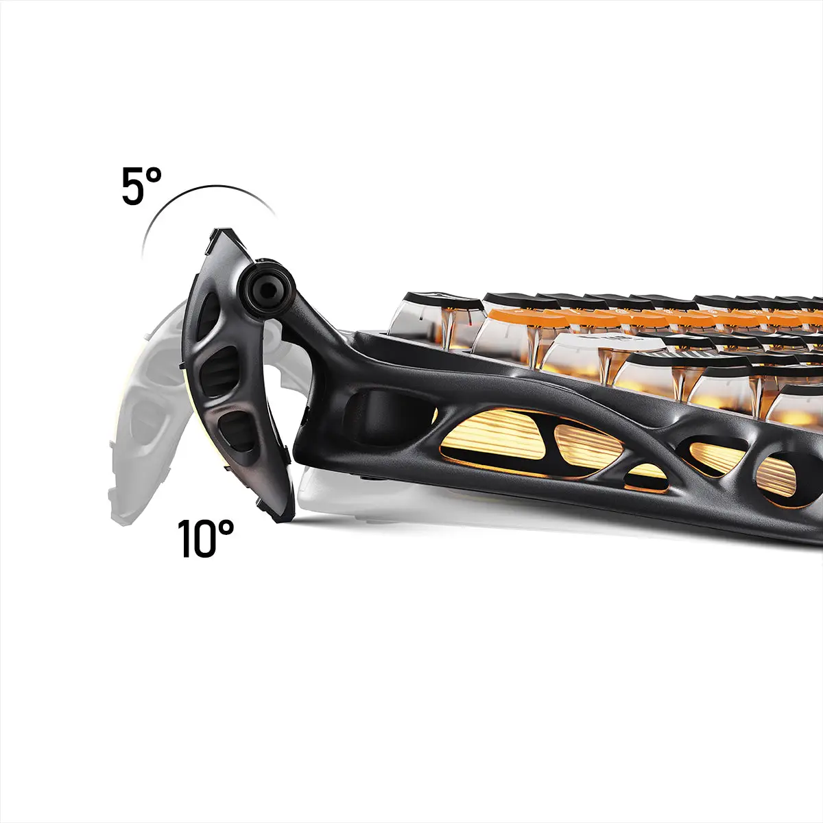 GravaStar Mercury K1 Pro Wireless Gaming Keyboard, 75% Layout, Handcrafted Battle-Worn Yellow, Aluminum Alloy, RGB, Hot-Swappable Switches - CyberFlare