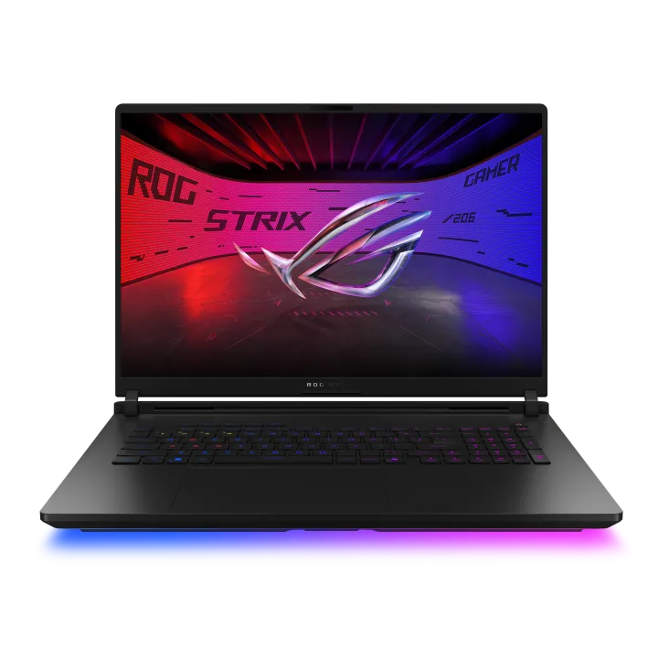 ROG Strix SCAR 18 G835LR (2025) Gaming Laptop, Intel Ultra 9 275HX, 64GB RAM, 2TB SSD, 18" WQXGA 240Hz, 12GB NVIDIA RTX 5070Ti, Win11 Home, Eng-Arb Keyboard, Black + ROG Bag | G835LR-SA040W