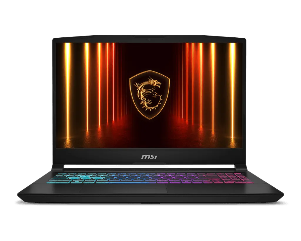 MSI Katana 15 HX B14WFK Gaming Laptop, 15.6" QHD IPS 144Hz Display, Intel Core i9-14900HX, 16GB RAM, 1TB SSD, GeForce RTX 5060 8GB GPU, English-Arabic KB, Win11, Black | 9S7-1587C1-219