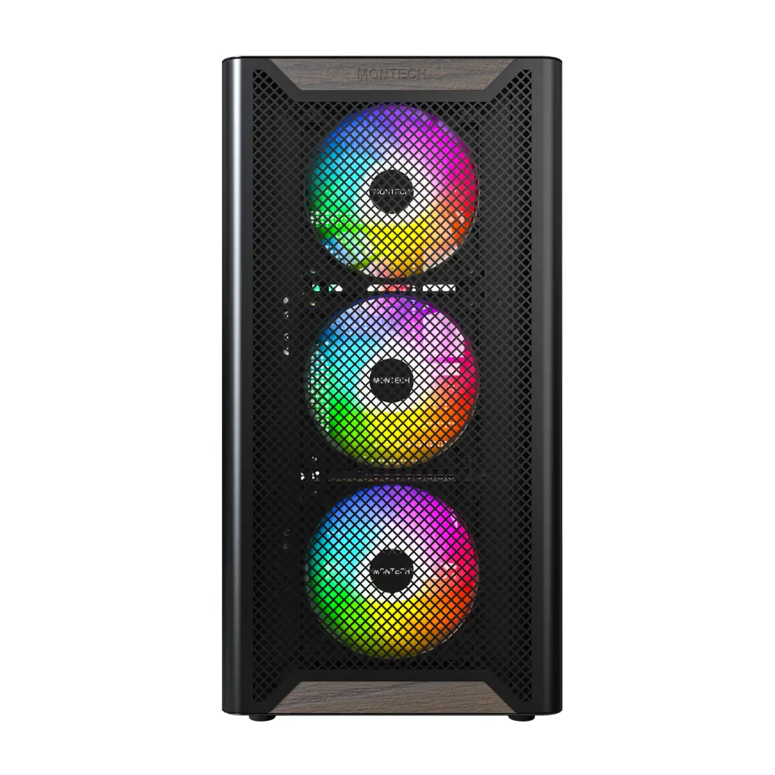 Rogue One Gaming PC, AMD Ryzen 7 7800X3D + SAPPHIRE NITRO+ RX 9060 XT OC 16GB GDDR6, 32GB DDR5 6000MHz RGB, 1TB PCIe 4.0 NVMe SSD, 360mm AIO, 750W PSU, WiFi 7, Montech XR Wood Black