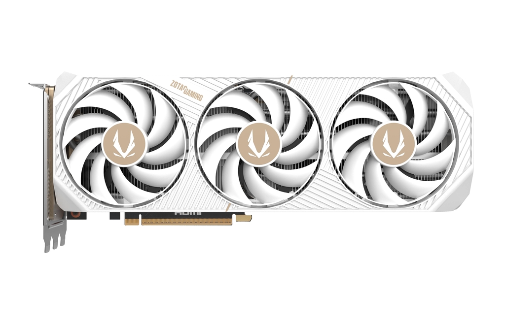 ZOTAC GAMING GeForce RTX 5070 Ti SOLID CORE OC White Edition Graphic card, 16GB GDDR7, 256-bit 28 Gbps, 8960 CUDA cores, 2482 MHz Engine Clock, NVIDIA Blackwell architecture and DLSS 4 | ZT-B50710Q2-10P