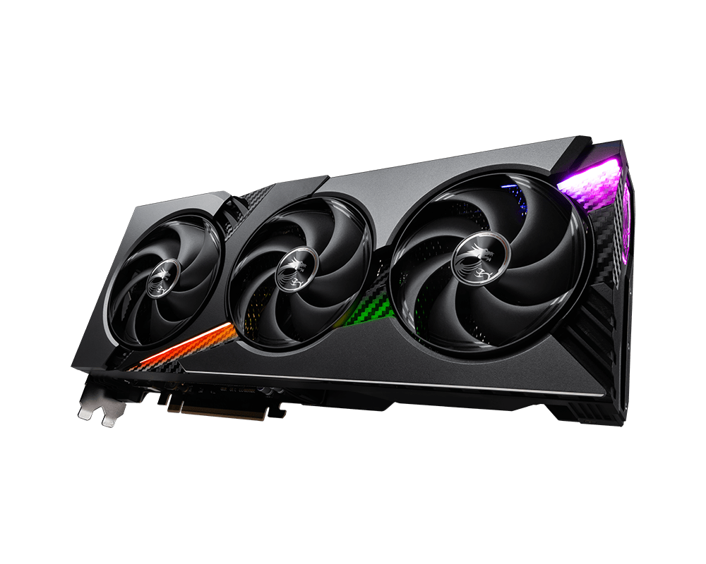 MSI GeForce RTX 5070 12G Vanguard SOC Launch Edition Graphic Card, 12GB GDDR7 192-Bit Memory, 6144 Cuda Cores, 2640 MHz Boost Clock, 28 Gbps Memory Speed, PCI Express Gen 5 | 912-V532-050