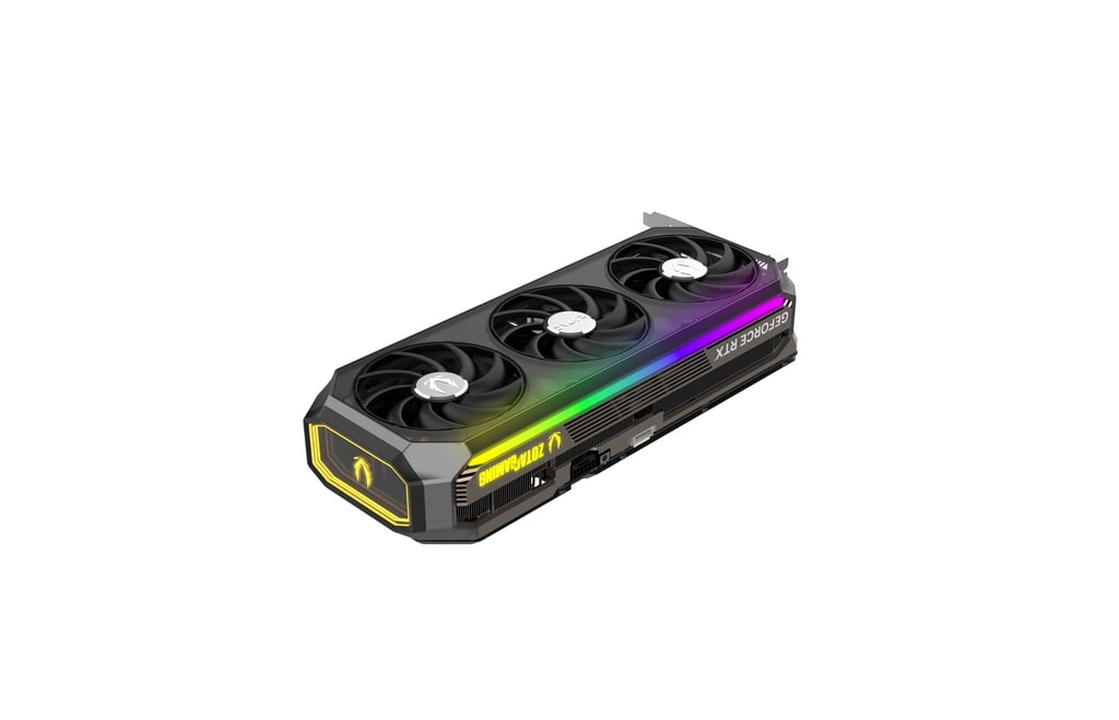 ZOTAC GAMING GeForce RTX 5080 AMP Extreme INFINITY ULTRA Graphic card, 16GB GDDR7, 256-bit 30 Gbps, 10752 CUDA cores, 2730 MHz Engine Clock, NVIDIA Blackwell architecture and DLSS 4 | ZT-B50800BU-10P