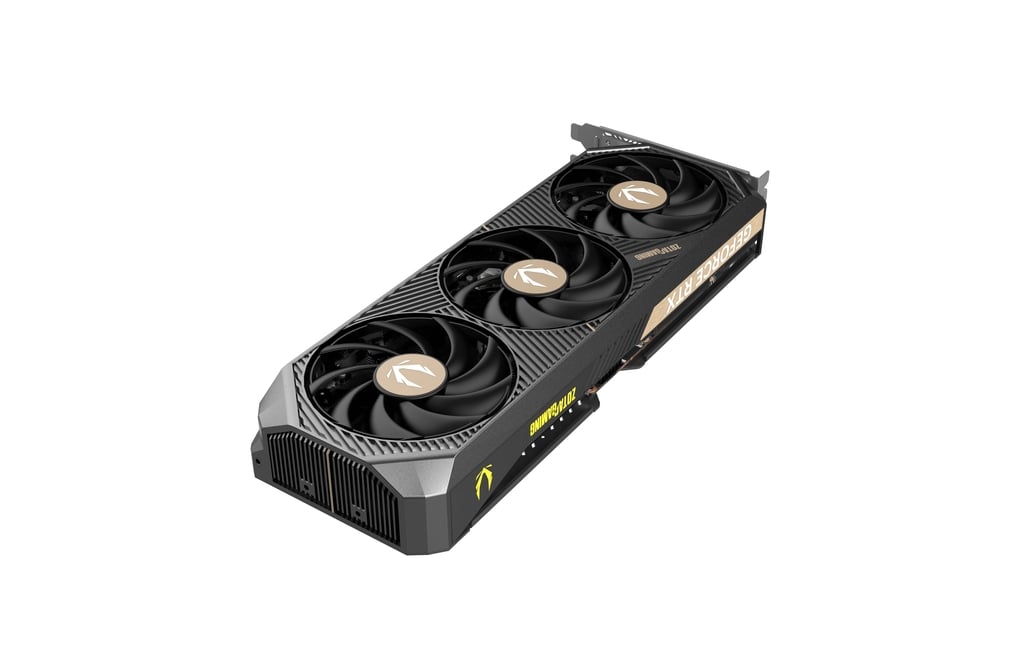 ZOTAC GAMING NVIDIA GeForce RTX 5070 SOLID OC Graphic card, 12GB GDDR7, 28 Gbps, 192-bit, 6144 CUD Cores, Max Boost 2542 MHz SPECTRA RGB Lighting | ZT-B50700J-10P