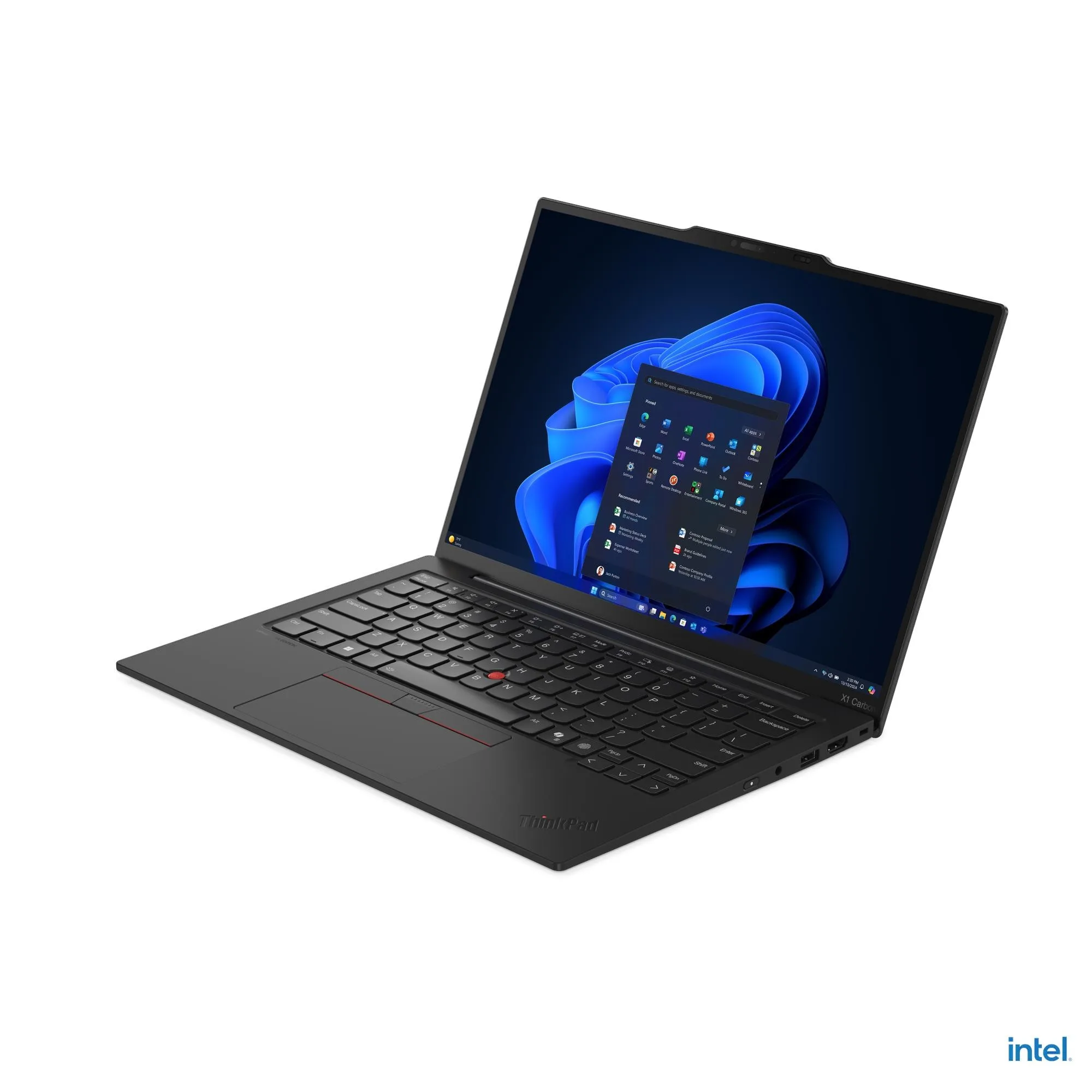 Lenovo ThinkPad X1 Carbon Gen 13 Aura Edition Business Laptop, 14" WUXGA IPS Display, Intel Core Ultra 7 255U, 32GB RAM, 1TB SSD, Intel Graphics, Windows 11 Pro, English/Arabic Keyboard, Black | 21NX000XGR