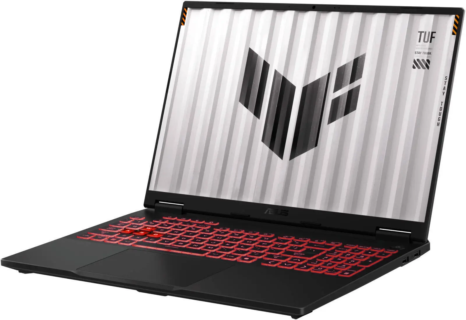 ASUS TUF Gaming A16 FA608UH Laptop, 16" WUXGA IPS 165Hz Display, AMD Ryzen 7 260, 16GB RAM, 512B SSD, GeForce RTX 5050 8GB GPU, English-Arabic K/B, No OS, Jaeger Gray | 90NR0KS1-M003P0