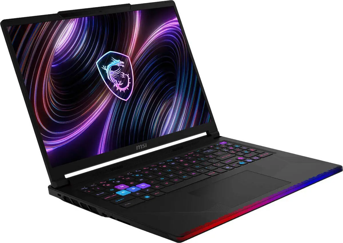 MSI RAIDER 16 HX B2WI Gaming Laptop, Intel Core Ultra 9 275HX, 32GB RAM, 1TB SSD, 16" QHD+ IPS 240Hz, 16GB NVIDIA Geforce RTX 5080, Windows 11 Home, Eng-Arab keyboard, Black |9S7-265122-077
