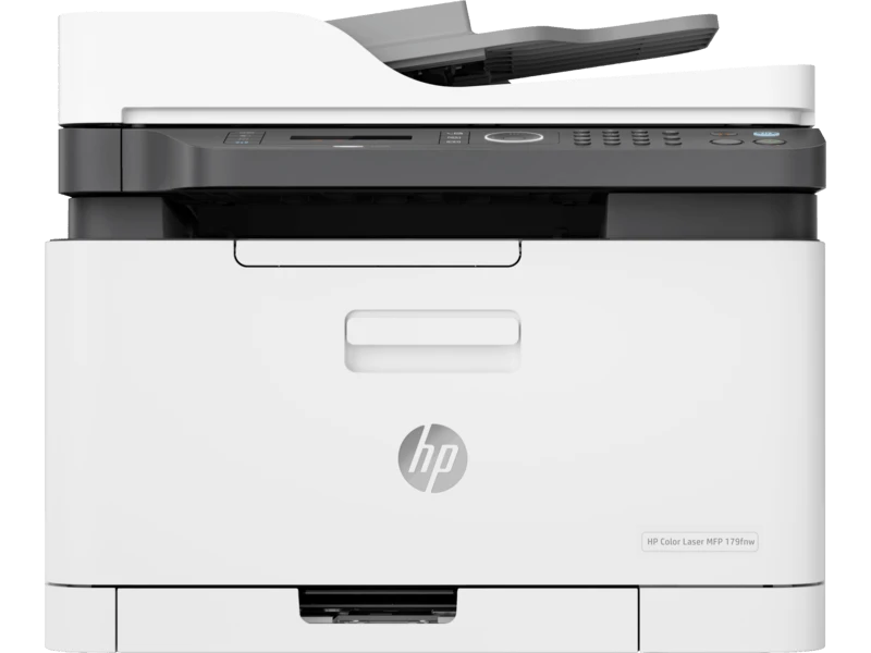 HP Color Laser MFP 179fnw All-in-One Printer, Print Copy Scan Fax, 18 ppm, Wireless, A4, Duplex, ZB97A
