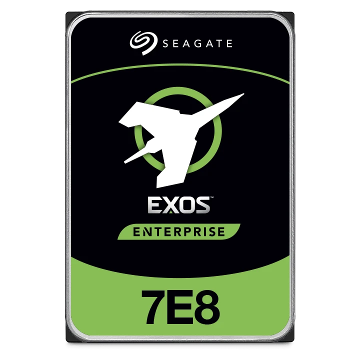 Seagate Exos 7E8 4TB Enterprise Internal HDD, 7200 RPM, SATA 6Gb/s, 256MB Cache, 3.5″ CMR, High MTBF 2M hrs | ST4000NM002A/ST4000NM000A