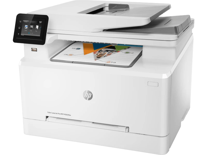 HP Color LaserJet Pro MFP M283fdn, Colour Multifunction Laser Printer, Print/Copy/Scan/Fax, Wireless Ready, 21 ppm, Automatic Duplex | 7KW74A