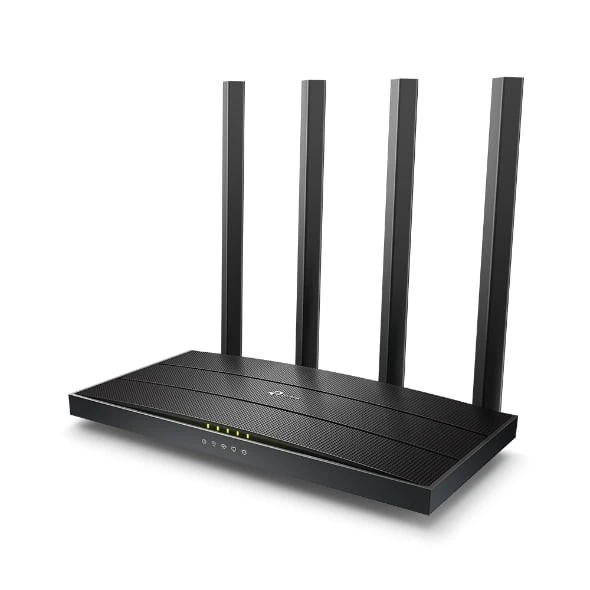 TP-Link Archer C6 Wireless MU-MIMO Gigabit Router, AC1200, Dual-Band Wi-Fi, 4 x Gigabit Ports, Easy Setup, Parental Controls, Ideal for Streaming & Gaming