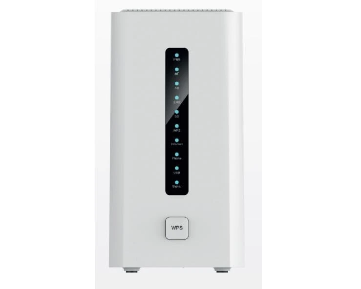 D-Link DWR-3000M 5G CPE Router, WiFi 6 AX3000, Dual-Band 2.4/5 GHz, 4x Gigabit LAN, 5G NR, MU-MIMO, OFDMA, VPN, External Antennas