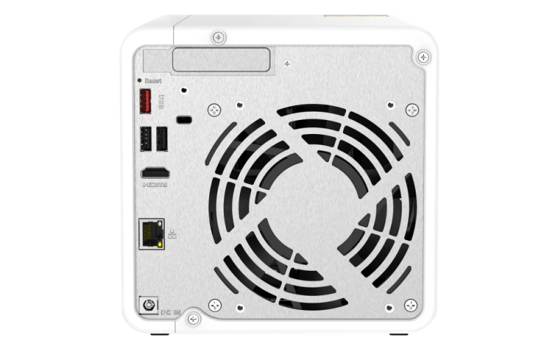 QNAP Turbo NAS TS-462-2G SAN/NAS Storage System - 2.9GHz Intel Celeron N4505 2C, GB DDR4 RAM, 4GB Flash Memory, 4x 3.5/2.5" SATA III 6 Gb/s Bays, 2x M.2 2280 PCIe 3.0 x1 2.5GbE, HDMI | TS-462-2G