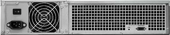 Synology RX1217 12-Bay Expansion Unit – 2U Rackmount, 500W PSU, Infiniband, 3 x 80mm Fans