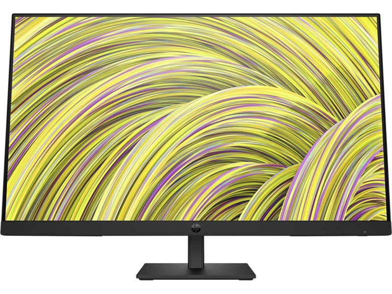HP P27h G5 FHD 27 inches Monitor (1920 x 1080), LED backlights, Low blue light mode, Dual speakers, 1 DisplayPort™ 1.2, 1 HDMI 1.4