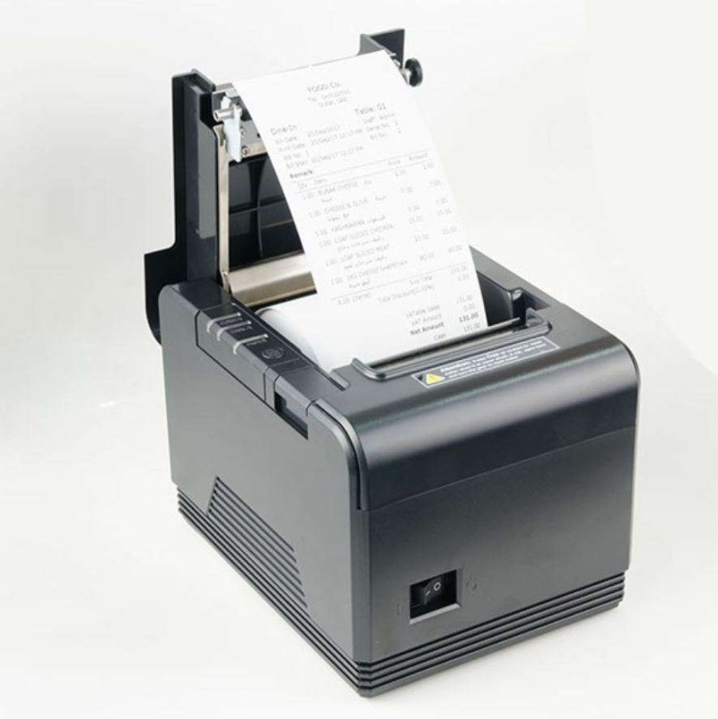 iCE IRP 260 Thermal Receipt Printer, 80 mm Roll, 72 mm Print Width, Up to 260 mm/sec, USB + Serial + Ethernet Interfaces, ESC/POS Compatible