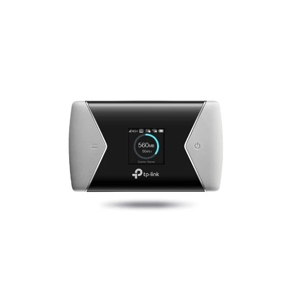 TP-Link M7650 Mobile Wi-Fi Router, LTE-Advanced Cat.11, Up to 600Mbps Download, Dual Band, Micro SD Slot – Black