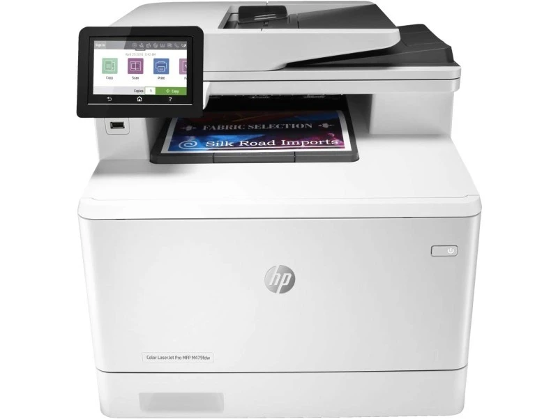 HP Color LaserJet Pro MFP M479fdw Wireless Multifunction Printer, Print, Copy, Scan, Fax, Email, 28 ppm, Duplex, Touchscreen, Wi-Fi, Ethernet
