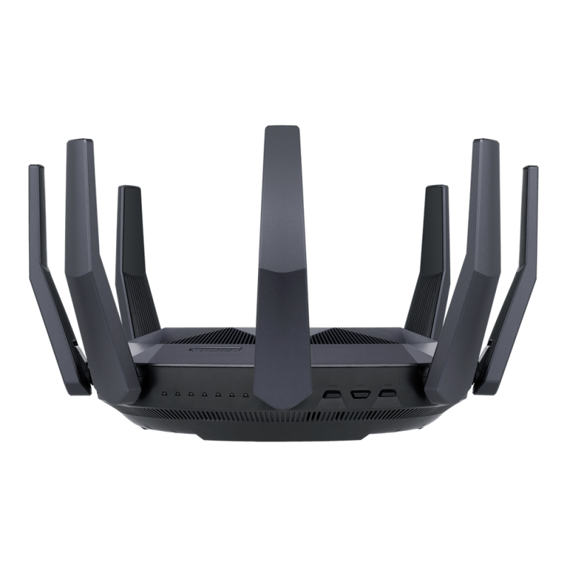 ASUS RT-AX89X WiFi 6 Router, AX6000, 12 Streams, Dual Band, 6000 Mbps Speed, 2.5G Port, Advanced Security & Parental Controls
