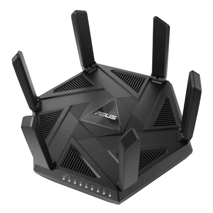 ASUS RT-AXE7800 WiFi 6E Router, Tri-Band, 7800 Mbps, 6GHz Band, 2.5G Port, Secure VPN, Free Parental Controls, High-Speed Wireless Connectivity
