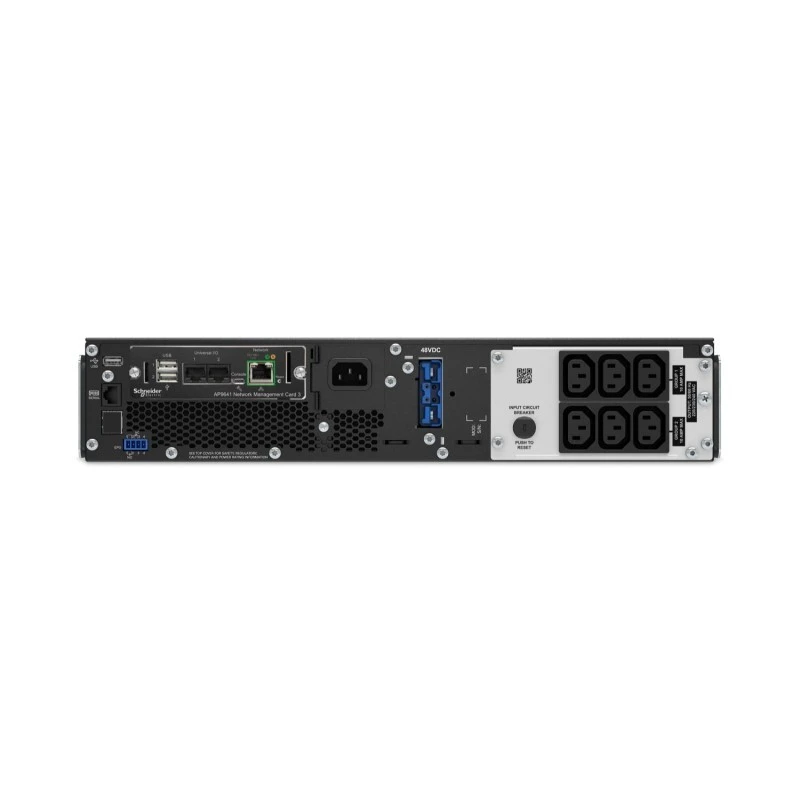 APC Smart-UPS SRT1000RMXLI, 1000VA/1000W, 230V, Online UPS, Rackmount 2U, Extended Runtime, 6x IEC C13