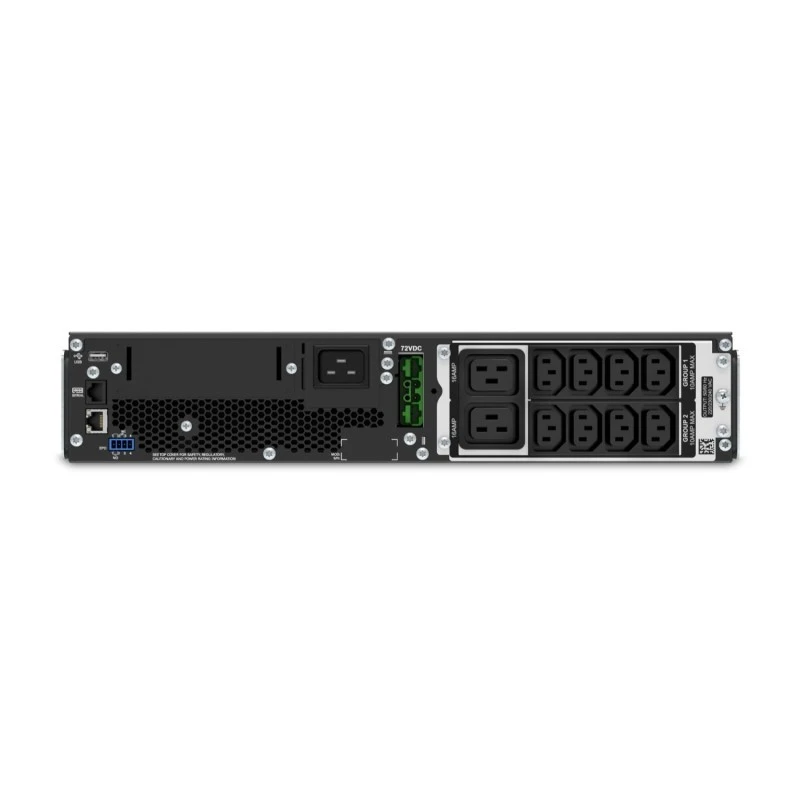 APC Smart-UPS SRT2200RMXLI, 2200VA/1980W, 230V, Online UPS, Pure Sine Wave, Rackmount 2U
