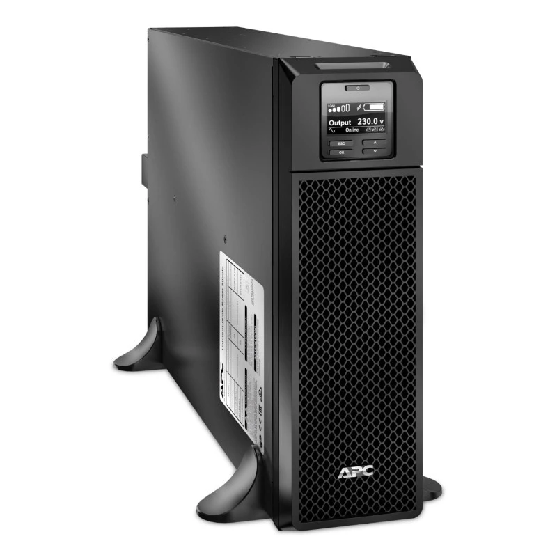 APC Smart-UPS SRT5KXLI, 5000VA/4500W, 230V, Online UPS, Pure Sine Wave, Tower