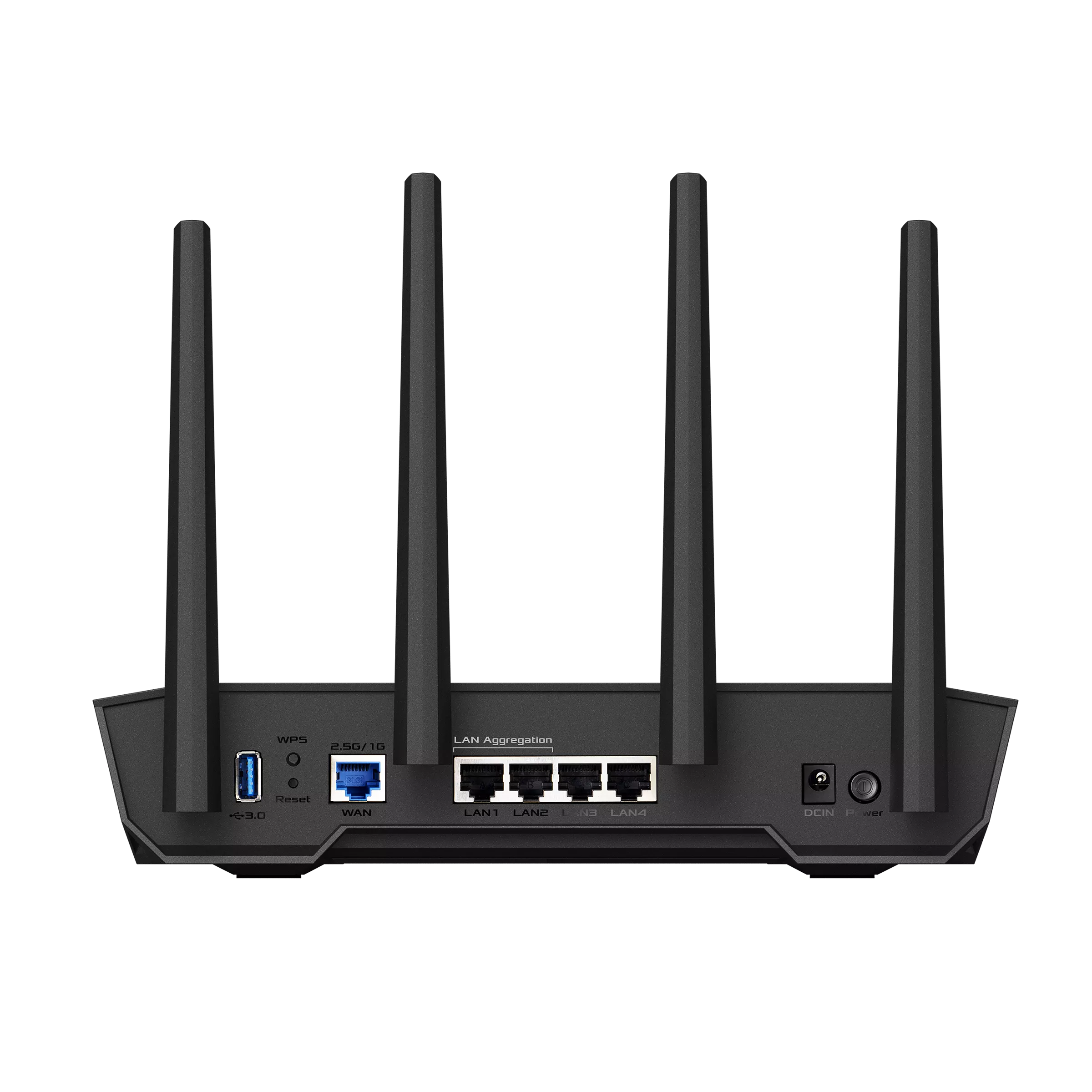 ASUS TUF Gaming AX4200 Wi-Fi 6 Router, Dual Band, 2.5G Port, Gaming Port, Mobile Game Mode, Port Forwarding, 4200 Mbps for High-Speed Gaming & Streaming