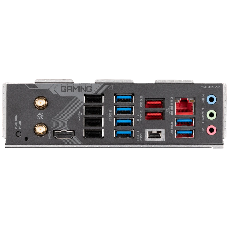 Gigabyte X670 GAMING X AX Motherboard, AMD AM5 Socket, DDR5 192GB, PCIe 5.0, 2x M.2, Wi-Fi 6E, 10Gb Ethernet, ATX, AMD X670 Chipset