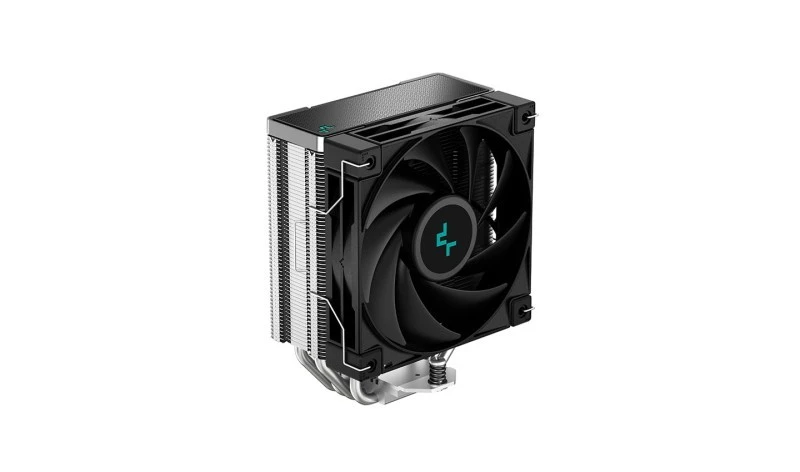 DeepCool AK400 Digital CPU Cooler, Black, 4×6 mm Heatpipes, 120 mm PWM Fan (500‑1850 RPM, 68.99 CFM), LCD Display