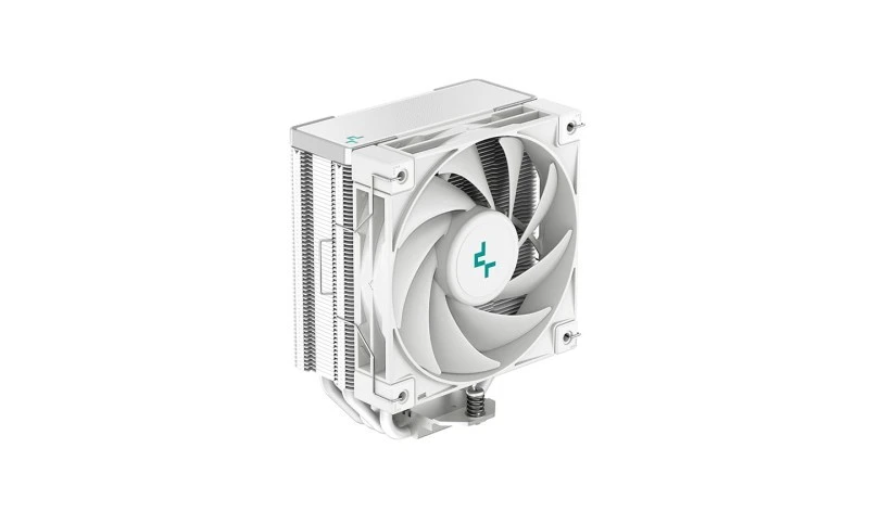 DeepCool AK400 WH CPU Cooler 120 mm, 220W TDP, 4 Heat‑Pipes, FDB Fan, White