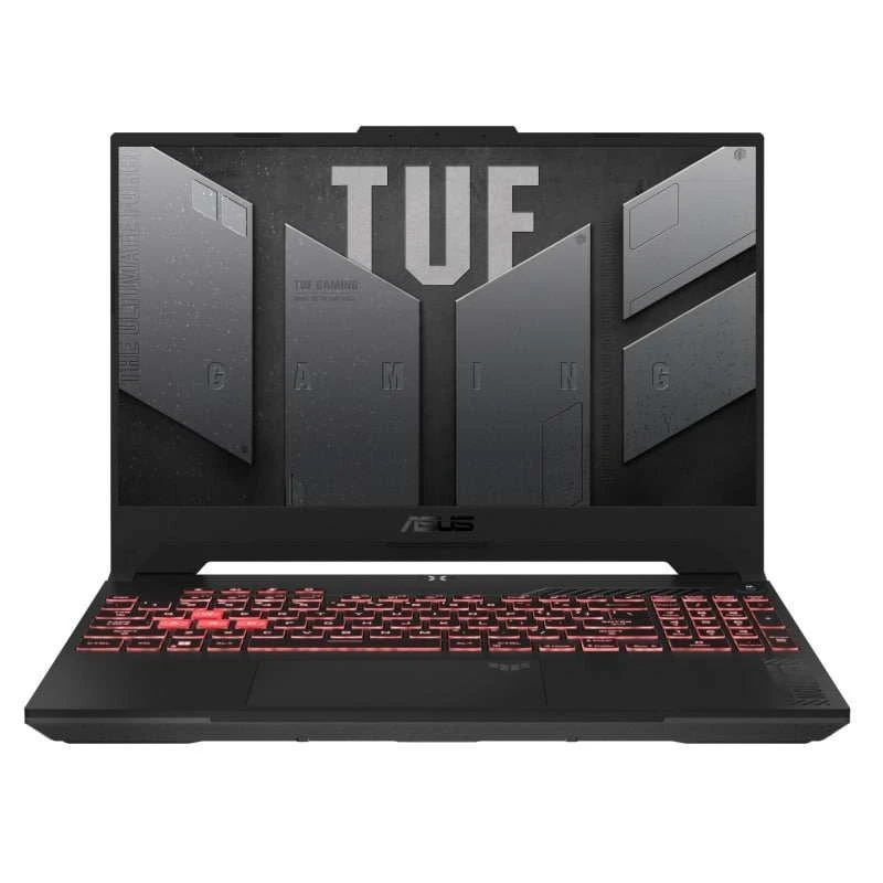ASUS TUF Gaming A15, AMD Ryzen 7 7435HS, 16GB RAM, 1TB SSD, 8GB NVIDIA GeForce RTX 4060, 15.6" FHD 144Hz, Windows 11 Home, Eng-Arabic Keyboard, Gray | FA507NVR-LP023W