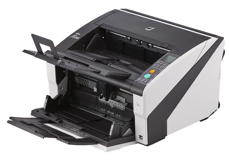 Fujitsu fi‑7800 A3 High-Speed Duplex Scanner, 110 ppm/220 ipm, 500-Sheet ADF, USB 2.0, PaperStream Software, Heavy‑Duty | PA03800‑B401