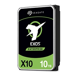 Seagate Exos X10 10TB 3.5" Enterprise HDD, SATA 6Gb/s, 7200RPM, 256MB Cache, 512e Format | ST10000NM0086