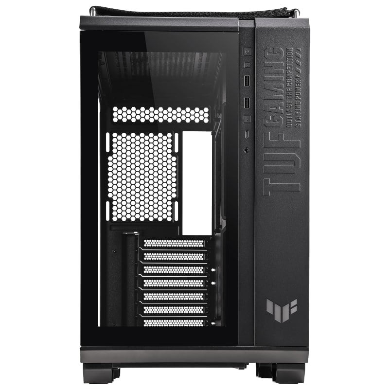 ASUS TUF Gaming GT502 Mid Tower PC Case – Tempered Glass, ARGB Fans, Steel Frame, Front USB-C, Mesh Front Panel, ATX/Micro-ATX/Mini-ITX Support