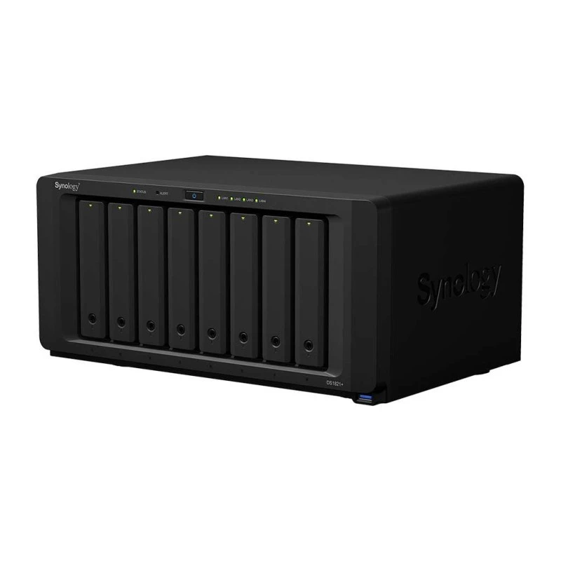 Synology DS1821+ 8-Bay NAS, Ryzen V1500B, 4GB RAM, USB 3.1, eSATA, PCIe