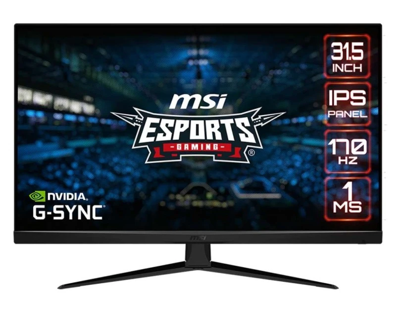 MSI GAMING G321Q  31.5” WQHD (2560 x 1440), 170Hz  Gaming Monitor | 9S6-3DB91A-032